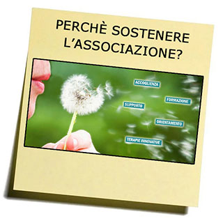 perchè sostenere l'associazione