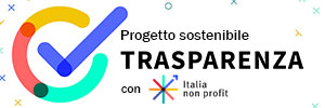 Certificato di trasparenza dell'organizzazione su Italia non profit.