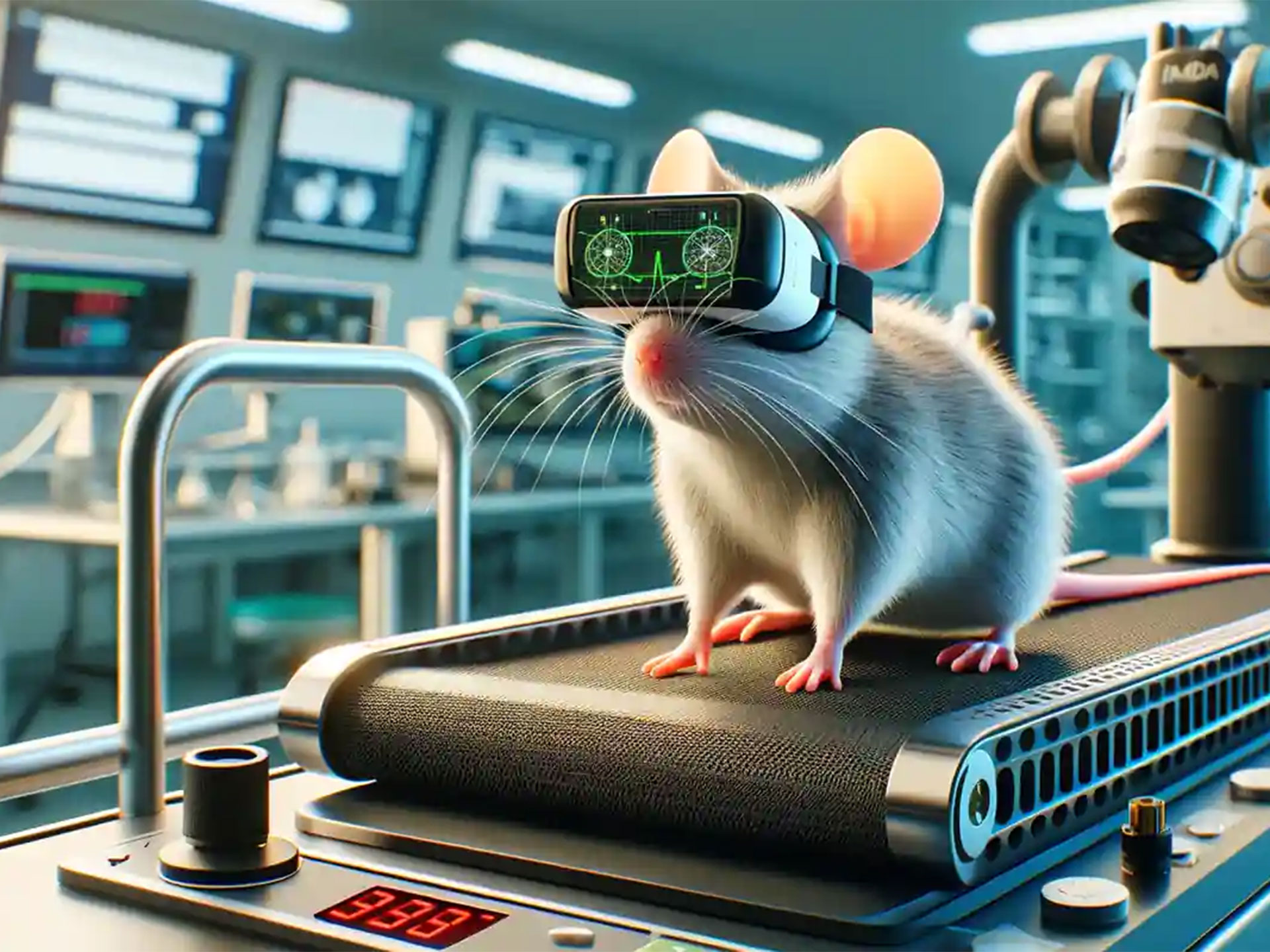 Topi con visori VR, così scienziati Usa ne studiano il cervello per la ricerca sull’Alzheimer
